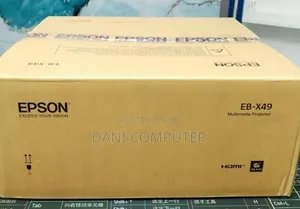 Brand New Epson Projector Model : EB-X49 Technology: 3LCD, RGB Li