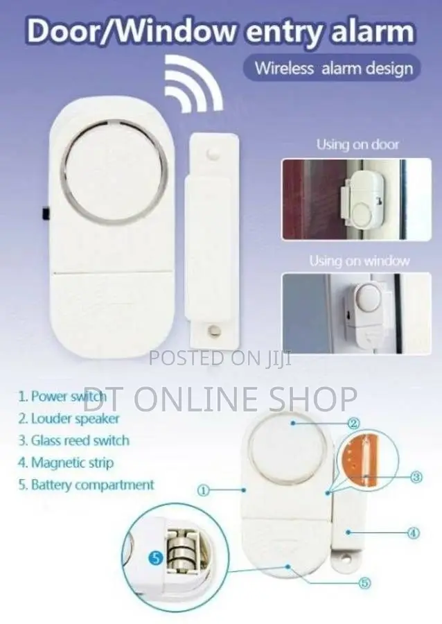 Wireless Door/Window Entry Alarm