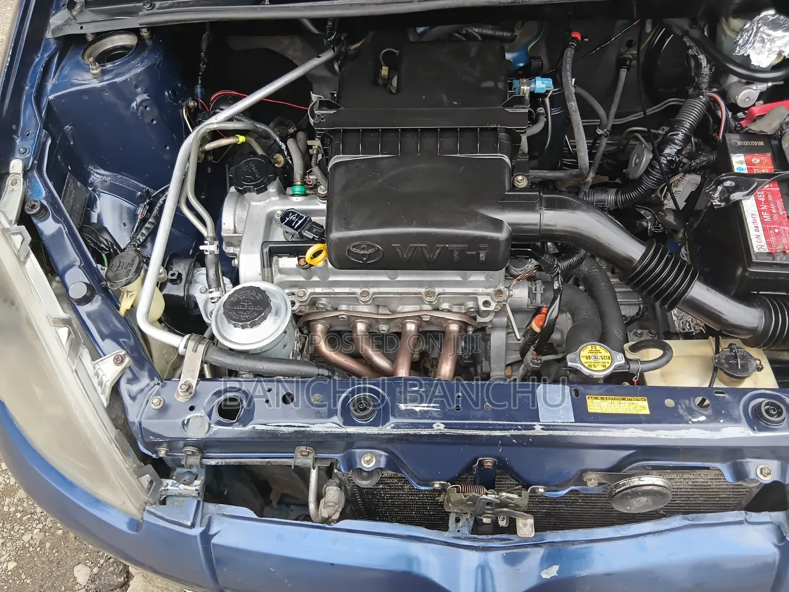 Toyota Vitz 2001 Blue