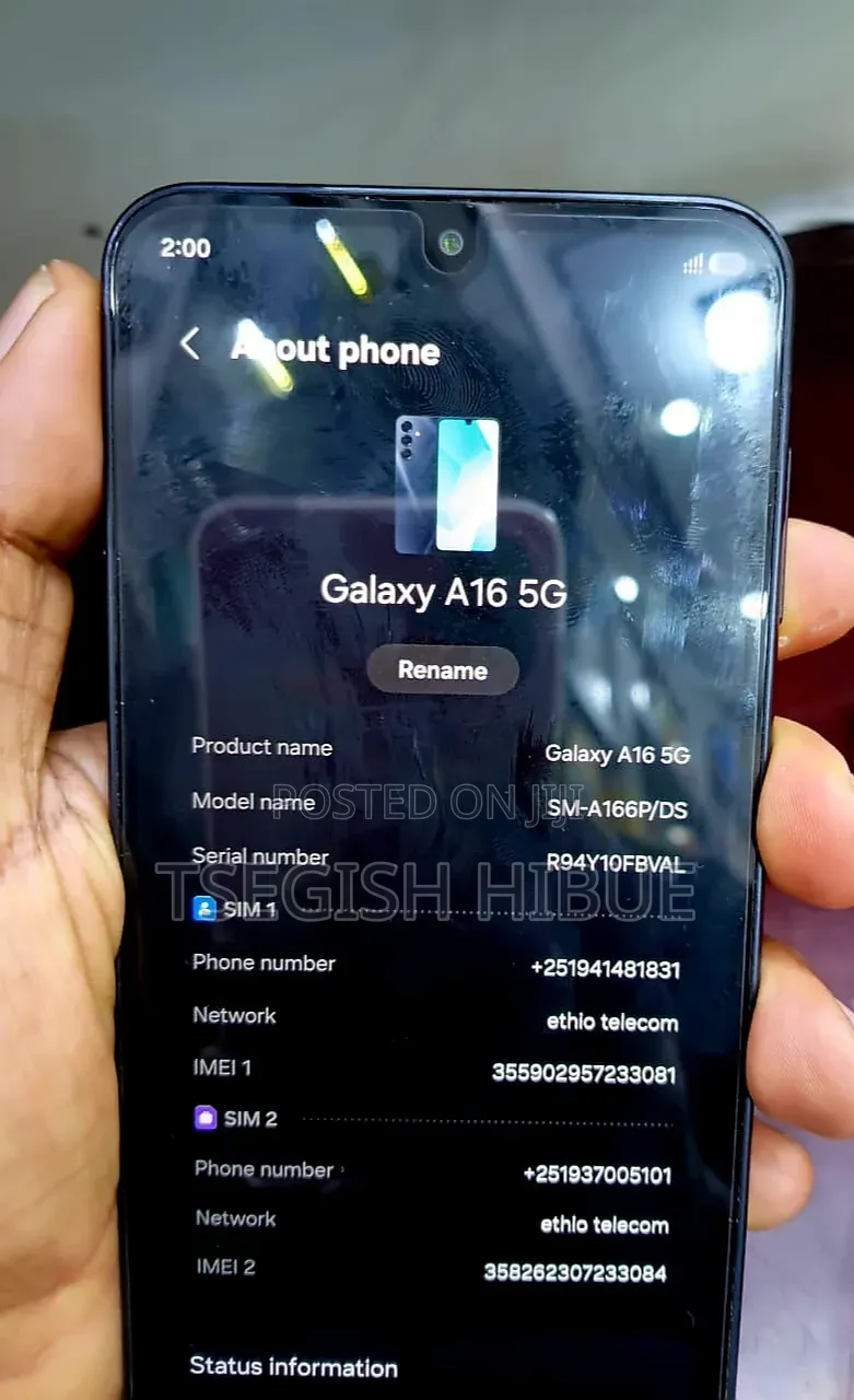 Samsung Galaxy A16 5G 256 GB Black