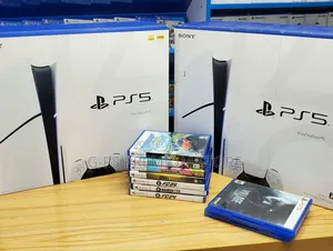 PS5 Slim – ኢሮፕ ብራንድ ኒው ከ FC 26 እና 5 ጌሞች ጋር