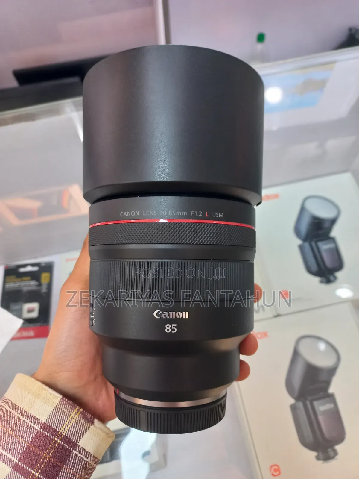 Canon RF85mm Fixed Lens