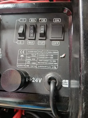,Control Panel of a Class-630 Heavy-Charger and Engine Starter
