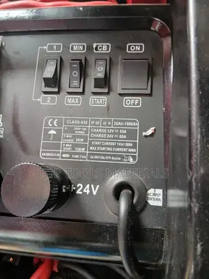 ,Control Panel of a Class-630 Heavy-Charger and Engine Starter
