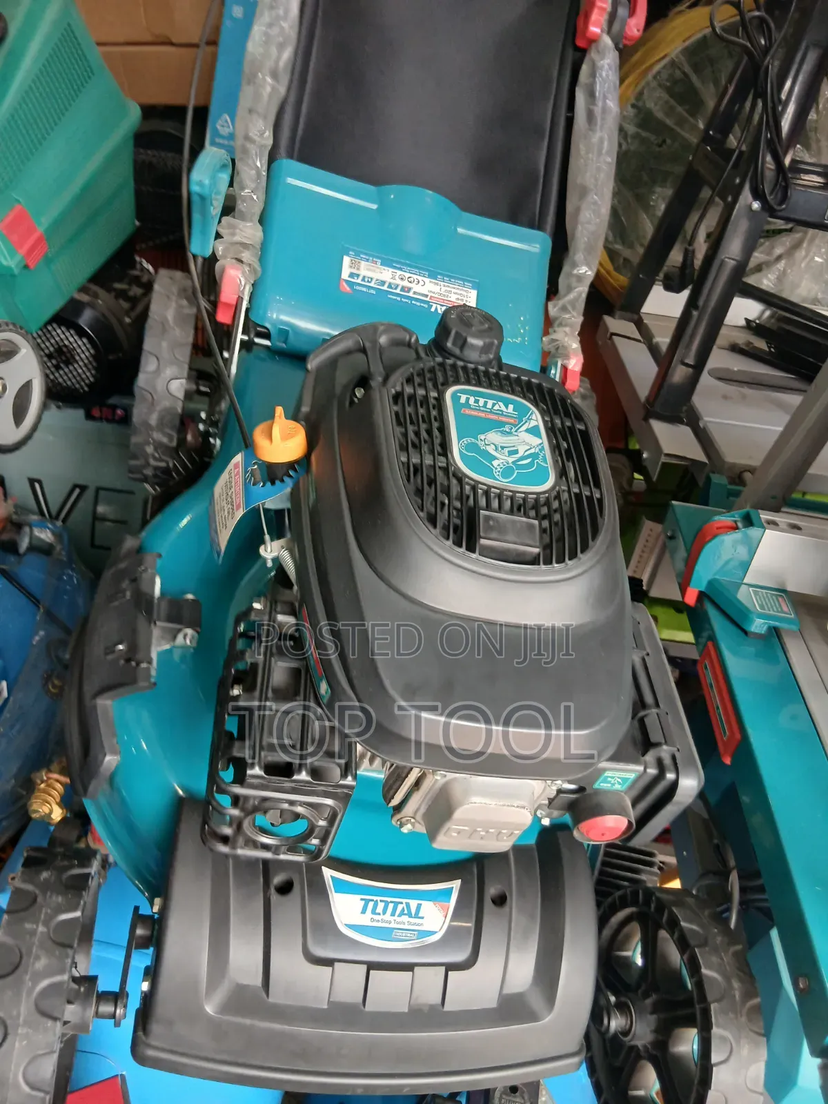 Total Gasoline Lawn Mower (Model TGT141181), 3.0 kW (4 HP)