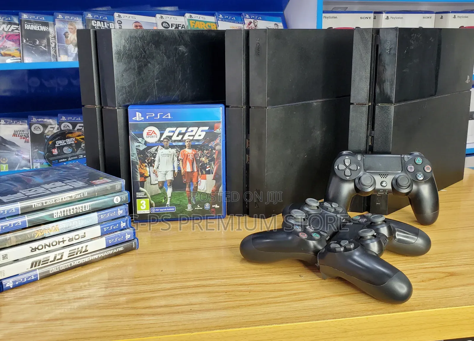 PS4 Fat Jailbreak + 5 Games Europe Used