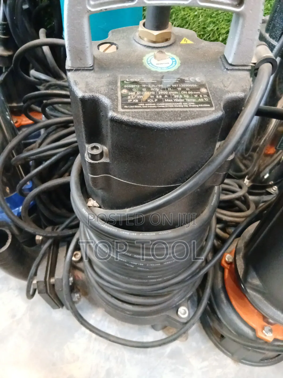 ,LEO Group Submersible Water Pump, 3hp