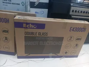 Echo Smart TV Model E43 inches Ch Doubel Gelass 2026 Hifi Speaker
