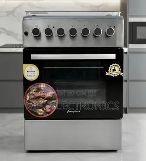 Femeslux Oven 60×60 Freestanding 4-Electric Cooker – Stainless Steel