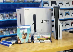 PS5 Slim – ኢሮፕ ብራንድ ኒው ከ Original Joystick ጋር