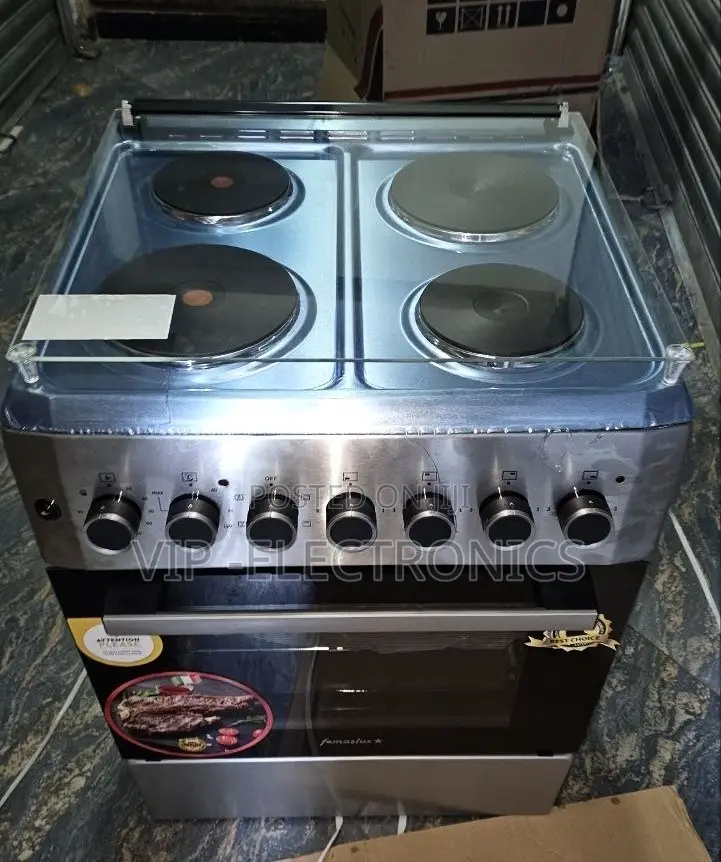 Femeslux Oven 60×60 Electric Freestanding Cooker – Stainless Steel