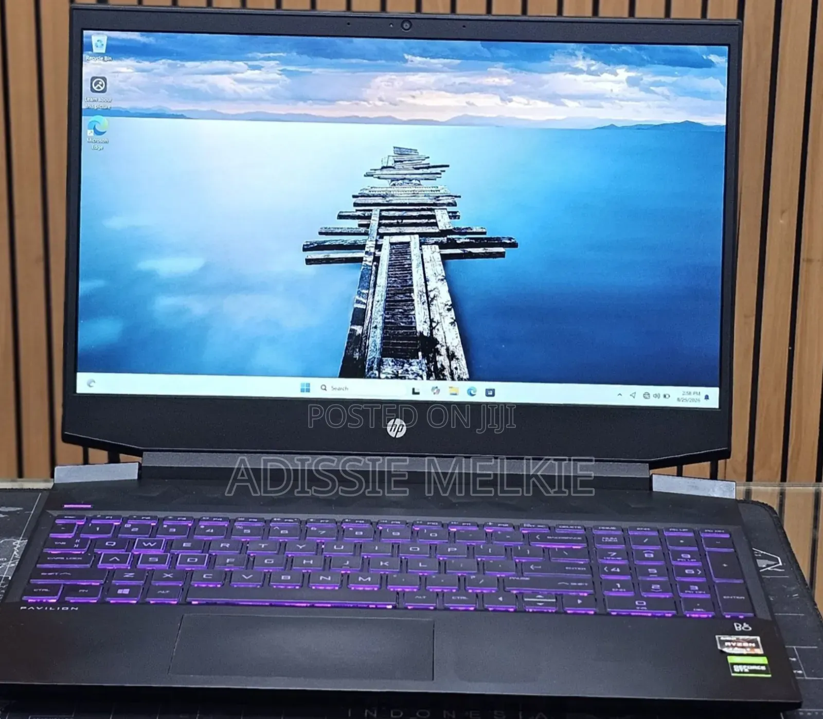 New Laptop HP Pavilion 15 8GB AMD Ryzen 5 SSD 512GB