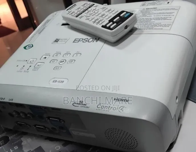 BRAND NEW EPSON Projector 
Has Remote 
Model Name: EB-x39
