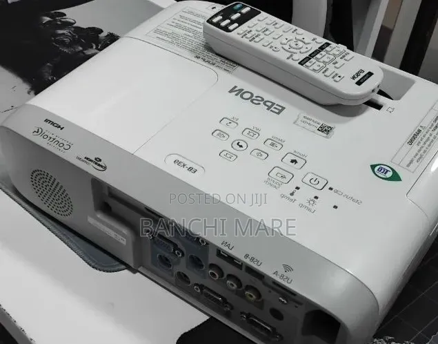BRAND NEW EPSON Projector 
Has Remote 
Model Name: EB-x39