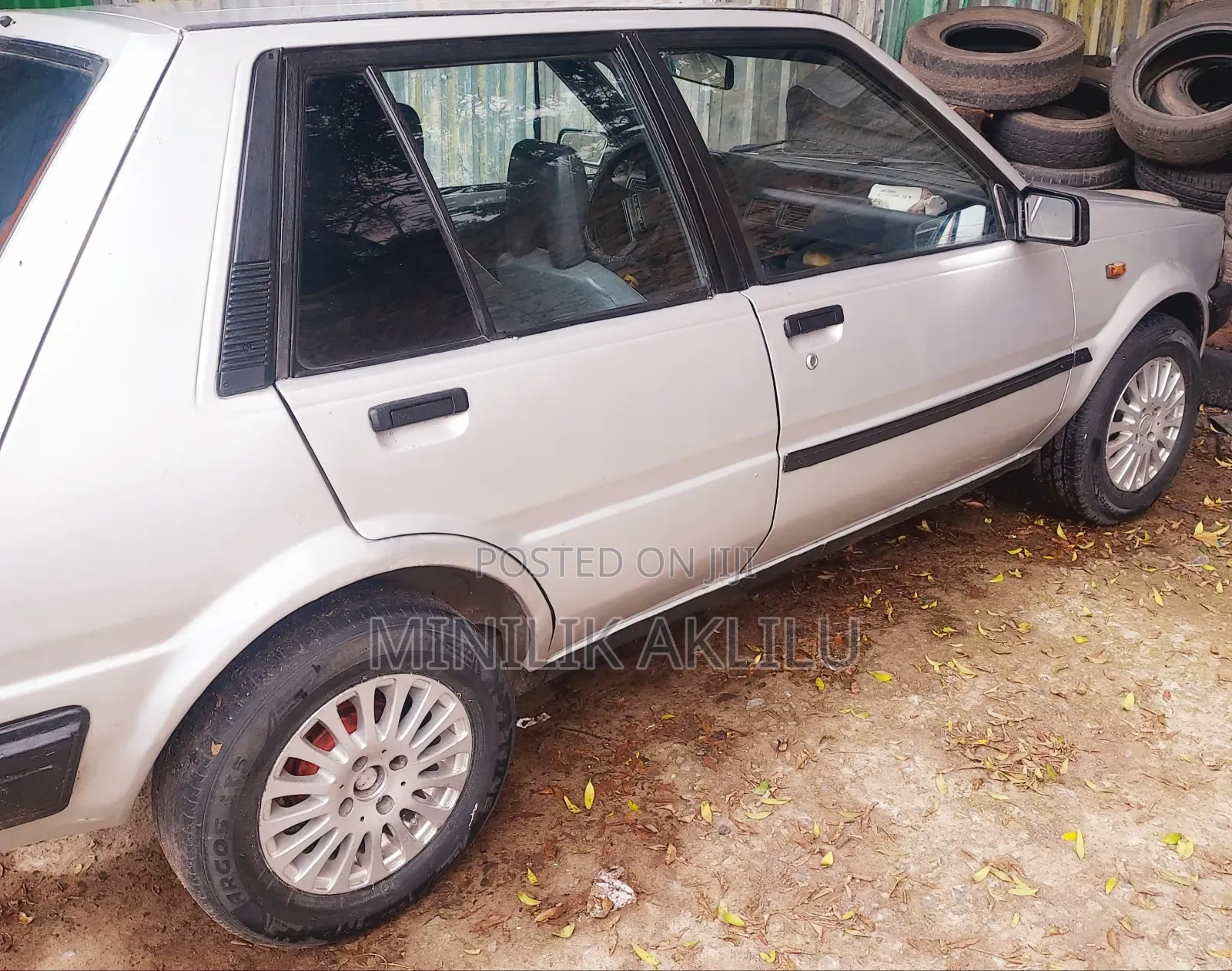Toyota Starlet 1986 Silver
