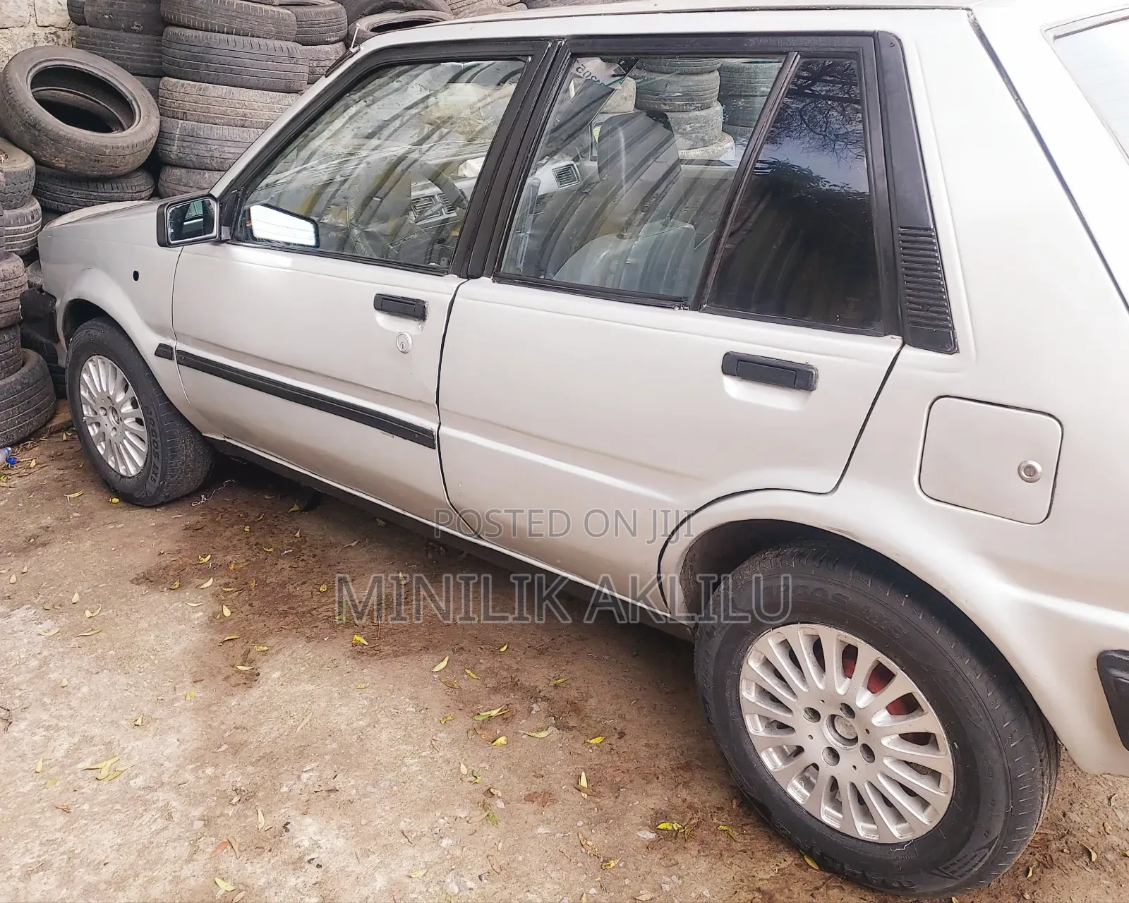 Toyota Starlet 1986 Silver