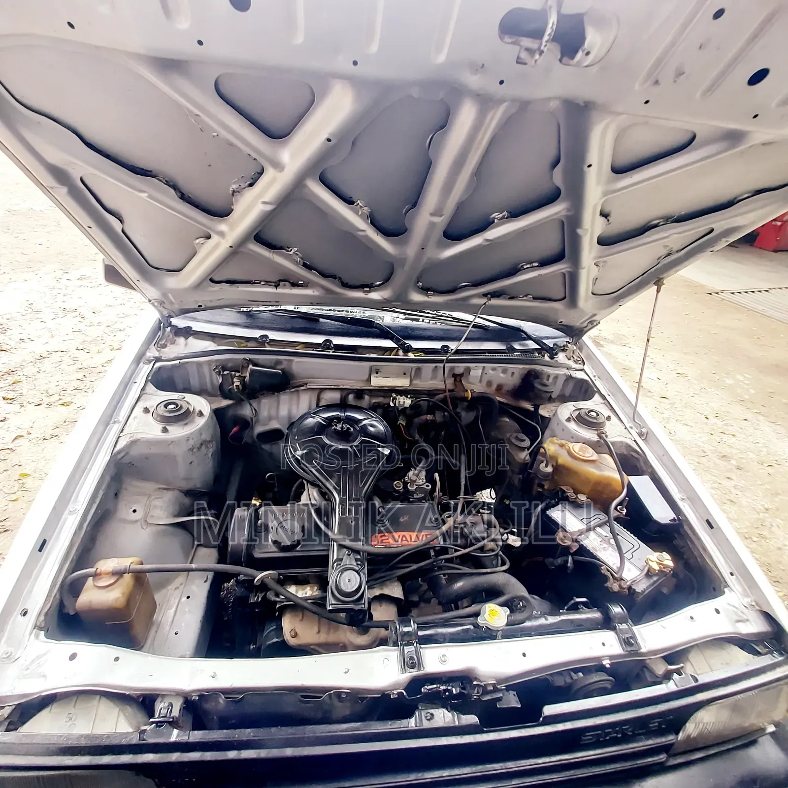 Toyota Starlet 1986 Silver