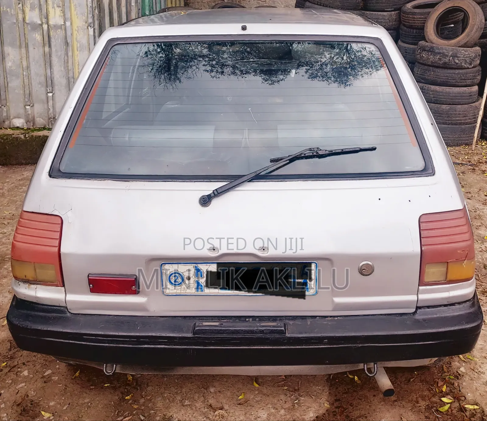 Toyota Starlet 1986 Silver