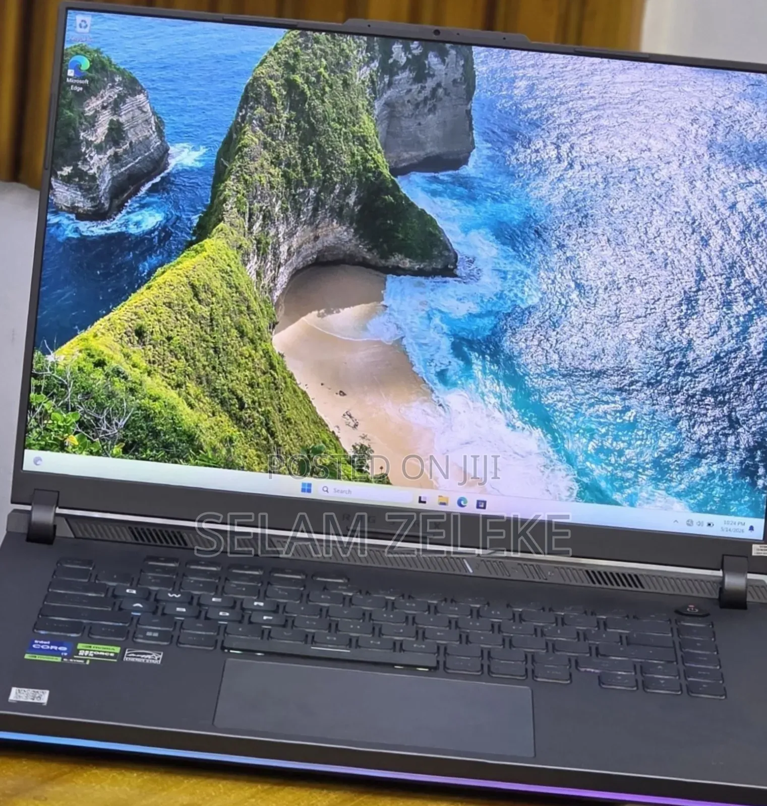 New Laptop Asus ROG Strix G16 16GB Intel Core i7 SSD 1T