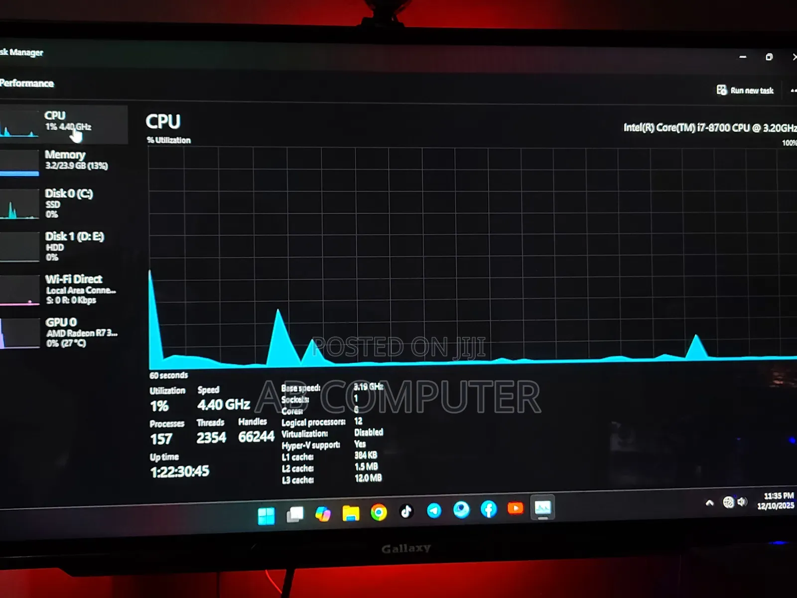 Desktop Computer 24GB Intel Core i7 HDD+SSD 1T