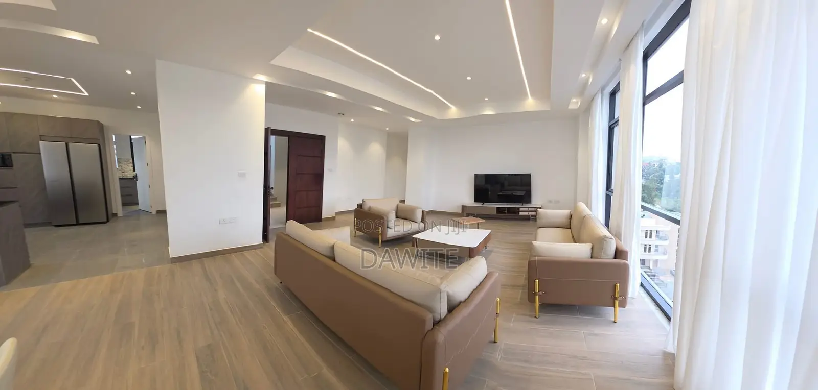 Furnished 4bdrm Apartment in የግል, Bole for sale
