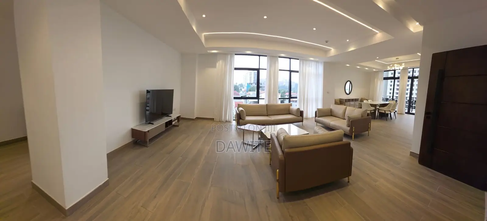 Furnished 4bdrm Apartment in የግል, Bole for sale