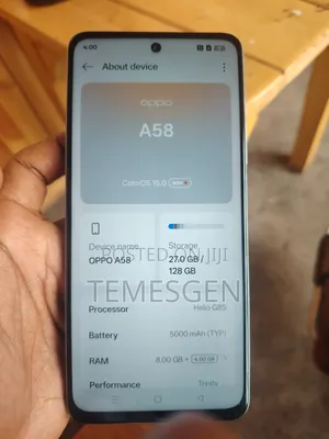 Oppo A58 128 GB Blue