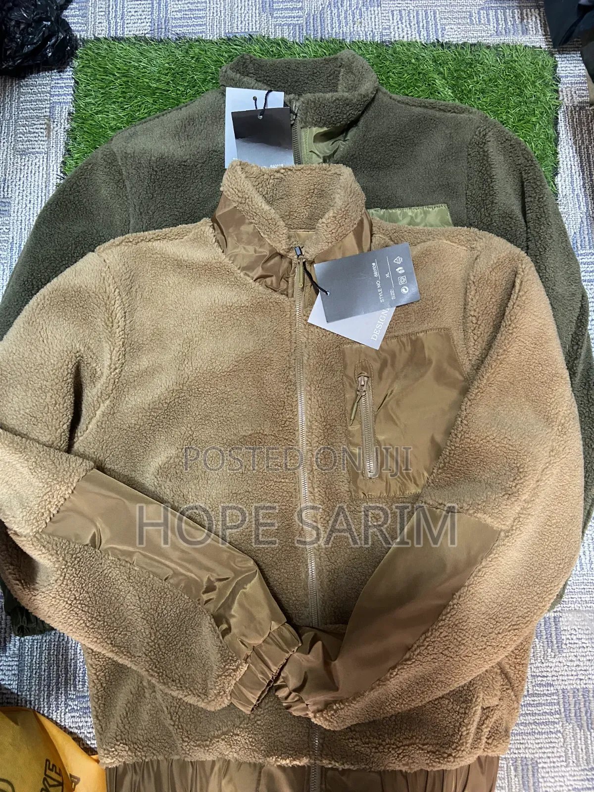 Sherpa Teddy Fleece Zip Jackets