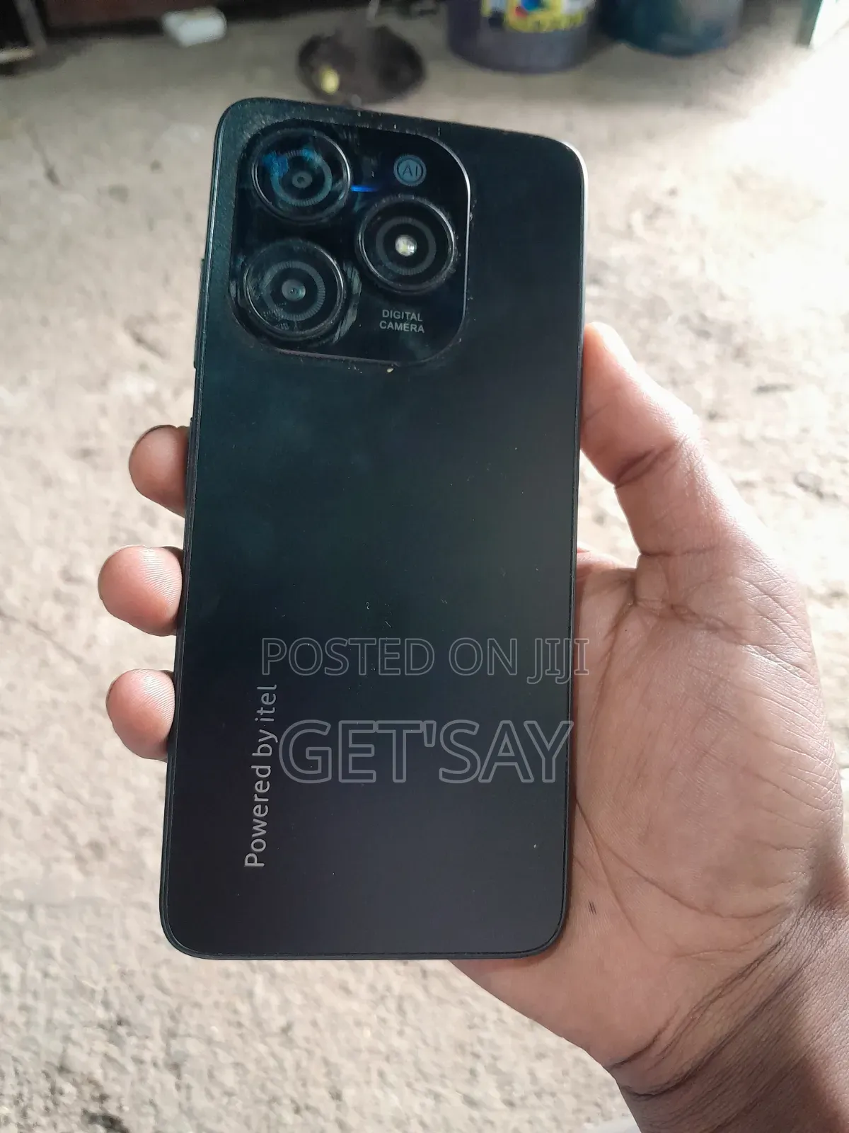 Itel A06 64 GB Black