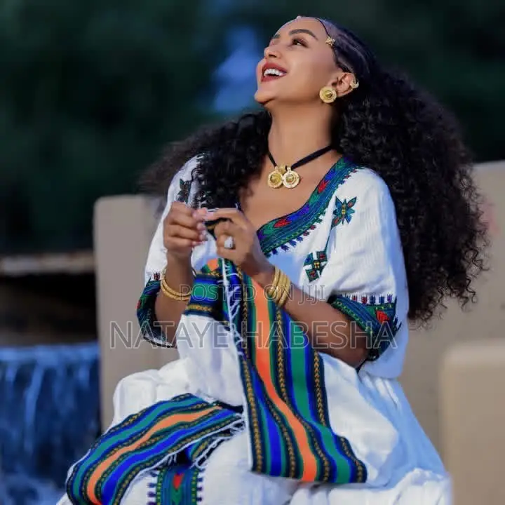 Ethiopian የሐበሻ Traditional የሀገር Dress ባህል ልብሶች Habesha T-Shirt Libs