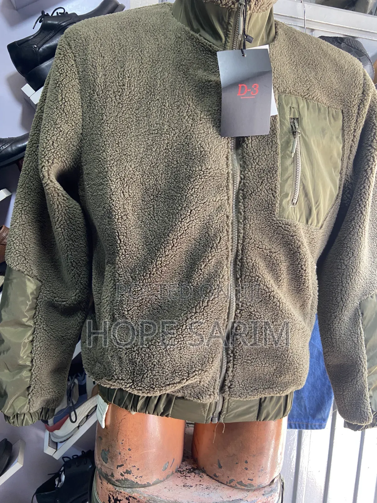 D-3 Tactical Sherpa Fleece Zip Jacket