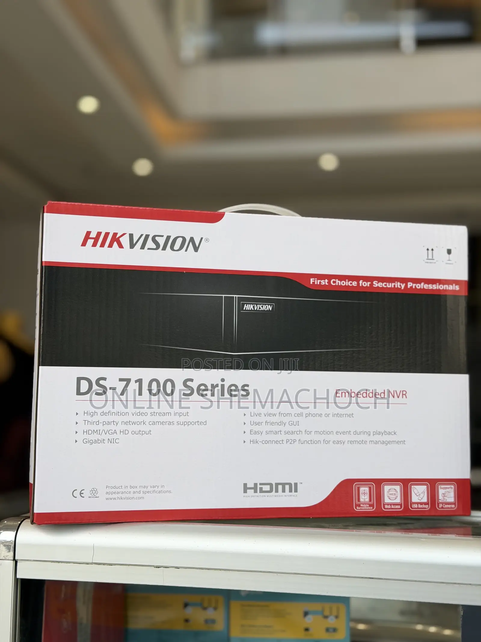 Hikvision 8 Channel NVR DS-7100 Series