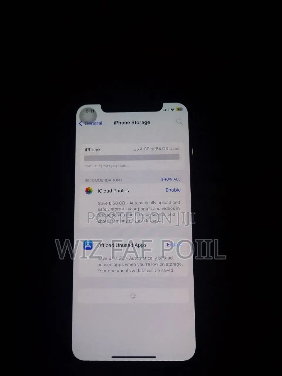 Apple iPhone X 64 GB White