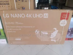 LG Nano Uhd Al Smart Qled TV 75 Inch Framless Andraid2026