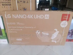 LG Nano Uhd Al Smart Qled TV 75 Inch Framless Andraid2026