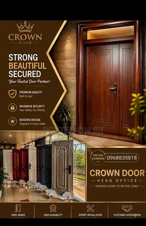 Crown Security Door