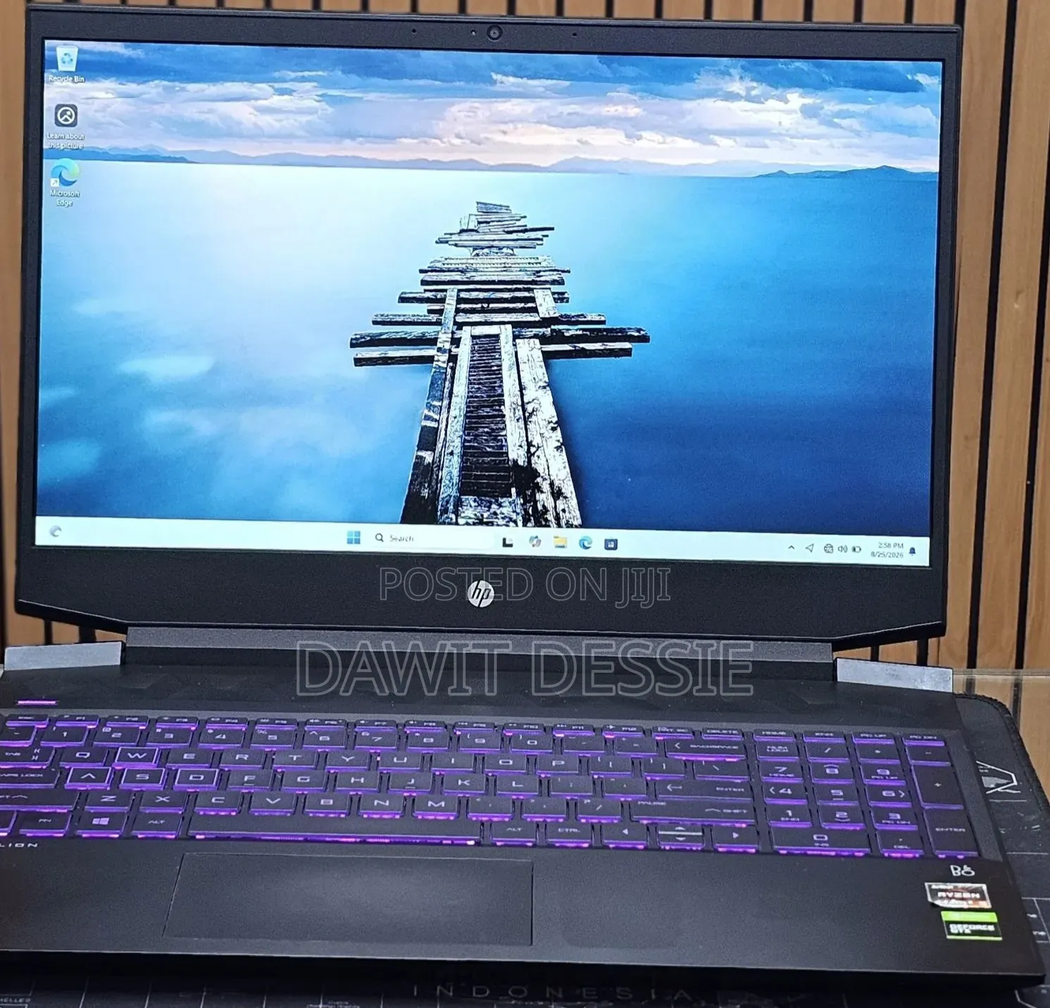 New Laptop HP Pavilion 15 8GB AMD Ryzen 5 SSD 512GB