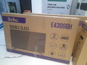 Echo Smart Led TV Model E4300CH Doubel Gelass 2026 Hifi Speaker Andrai