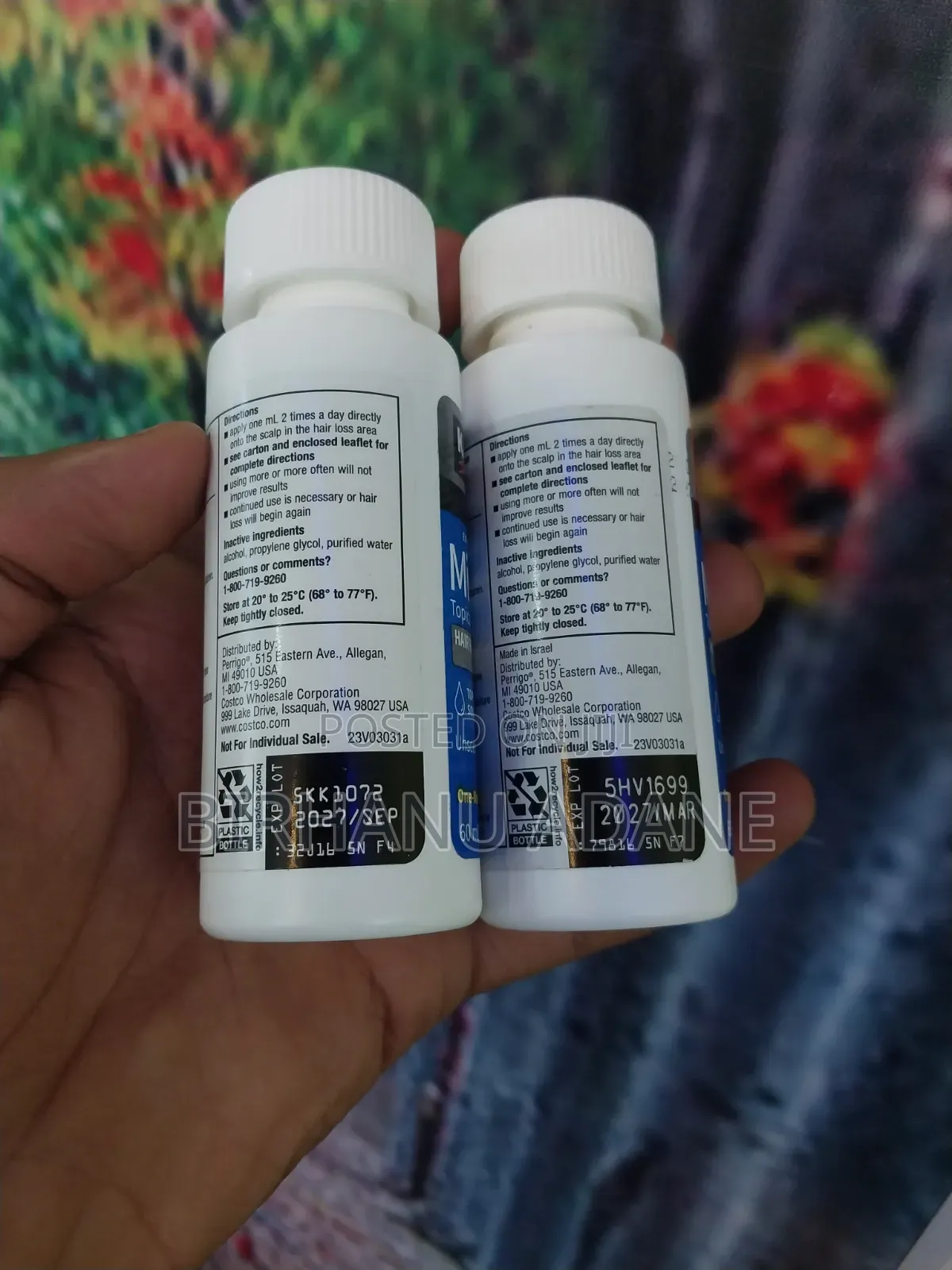 Original USA 🇺🇸 and Israel 🇮🇱 Minoxidil 5% 60ml