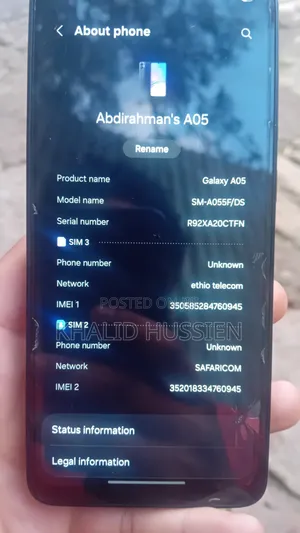 Samsung Galaxy A05 64 GB Blue