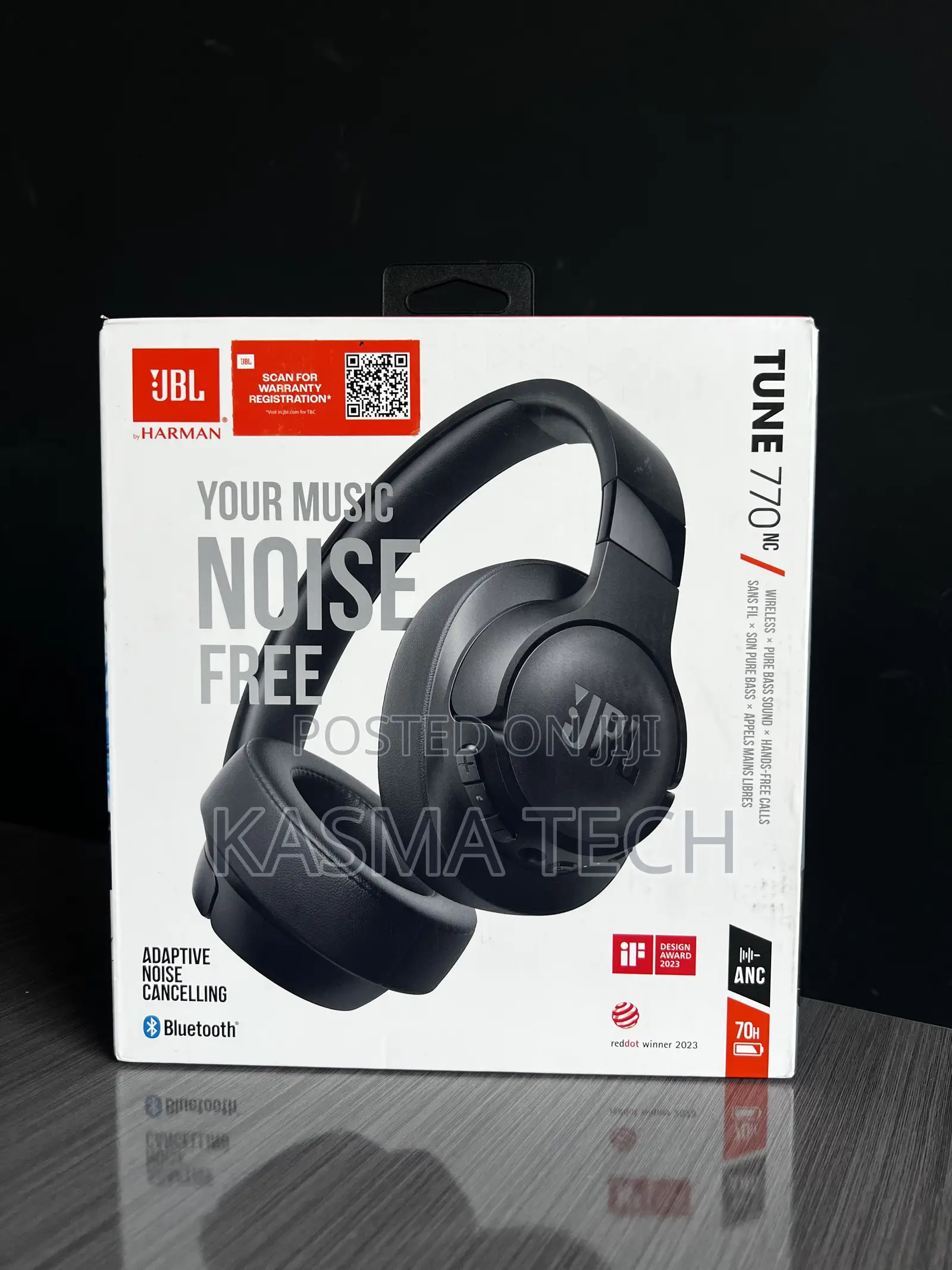 🔥 JBL Tune 770NC – Wireless Noise Cancelling Headphones 🎧