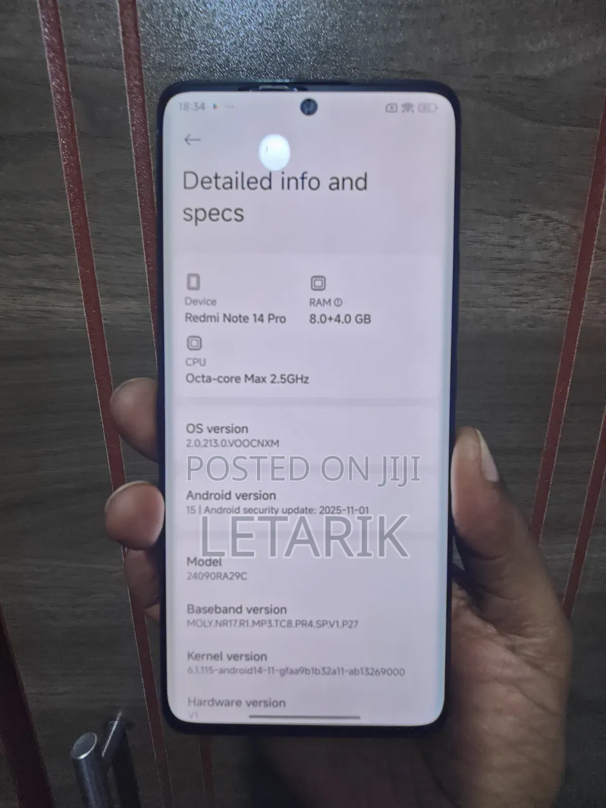 Xiaomi Redmi Note 14 Pro 128 GB Black