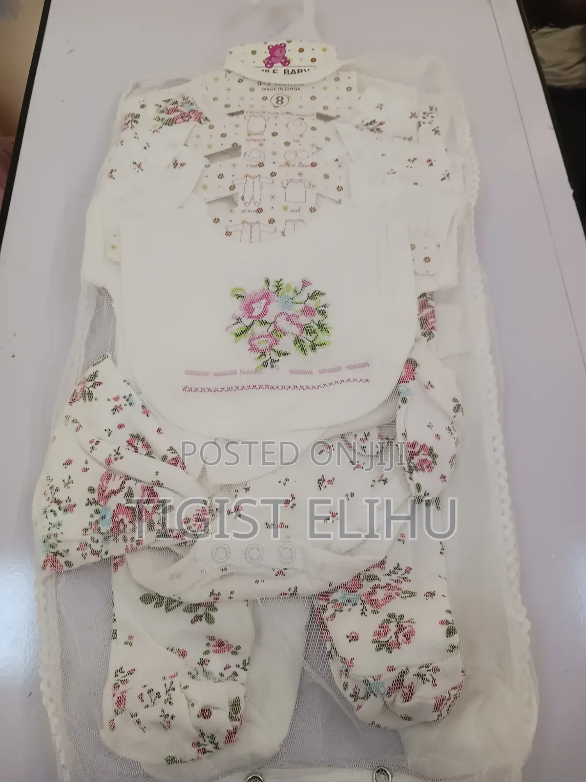 8 PC Babe Clothes From 3-6 Months