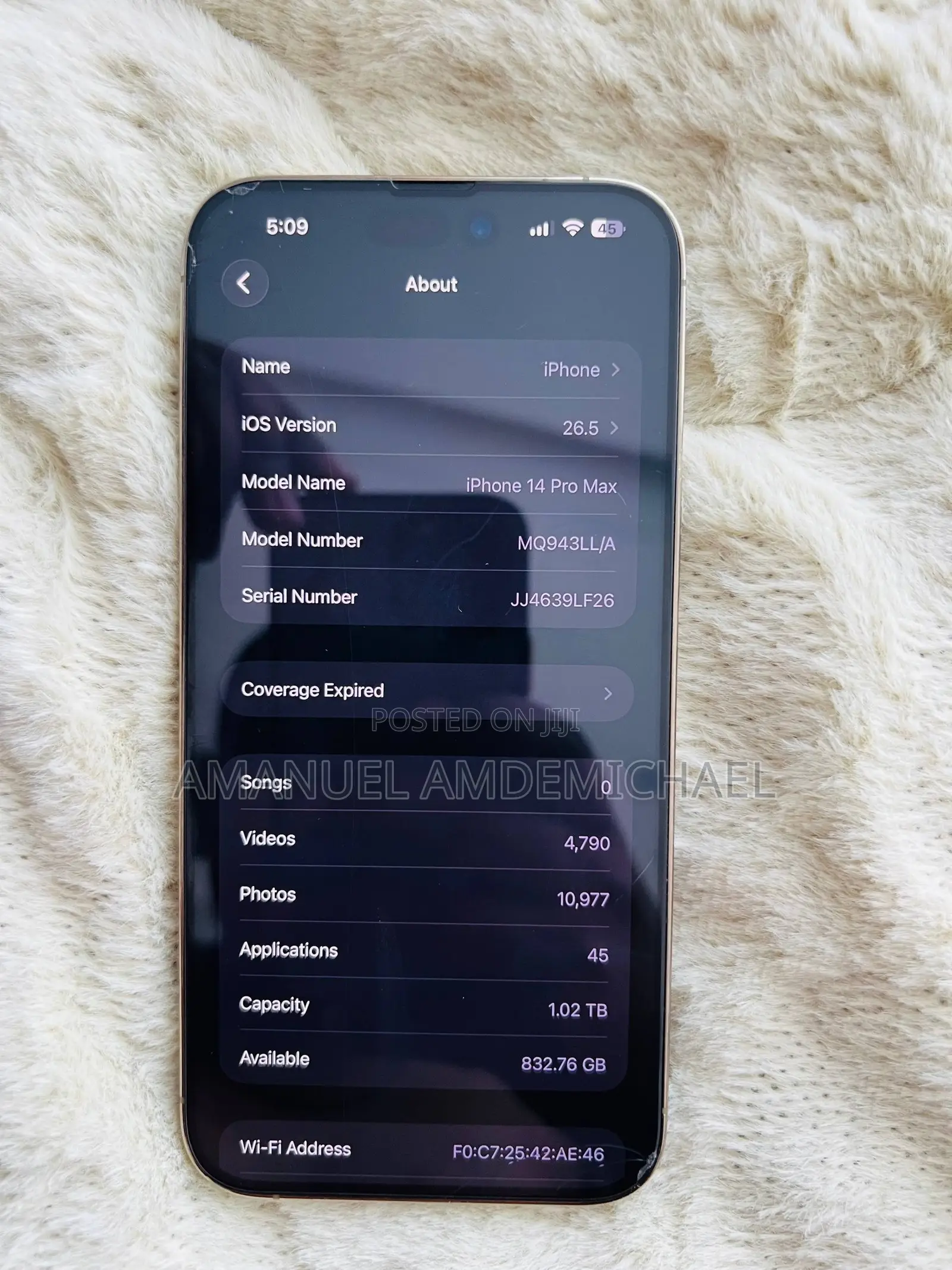 Apple iPhone 14 Pro Max 1 TB Gold