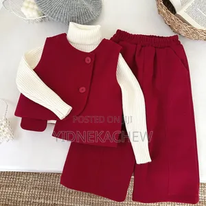 Unique Red Colour Outfit