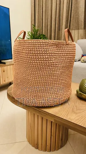 Hand Made Crochet Basket