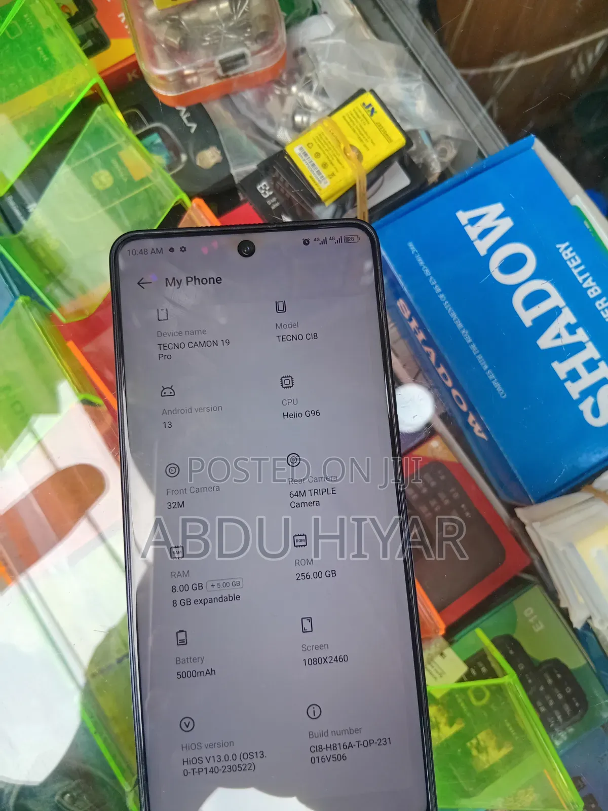Tecno Camon 19 Pro 256 GB Black