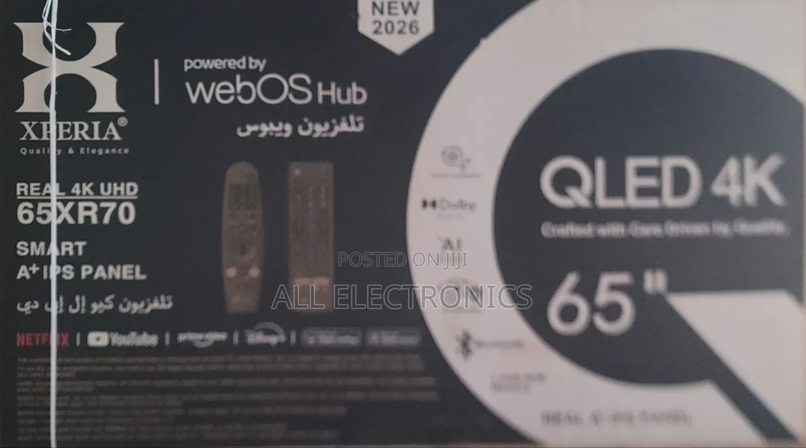 Glorious Xperia 65"qled 4k TV