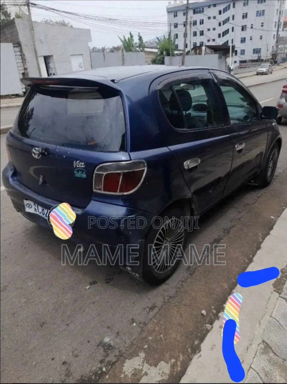 Toyota Vitz 2001 Blue