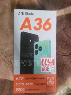 New ZTE Blade A36 64 GB Black